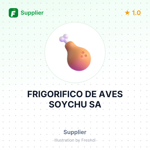 FRIGORIFICO DE AVES SOYCHU SA – summary card, no photo uploaded yet