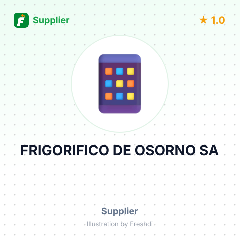 FRIGORIFICO DE OSORNO SA – summary card, no photo uploaded yet