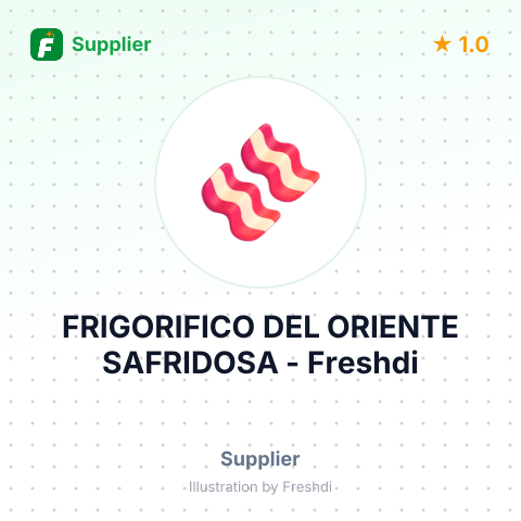 FRIGORIFICO DEL ORIENTE SAFRIDOSA – summary card, no photo uploaded yet