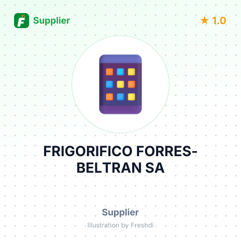 FRIGORIFICO FORRES-BELTRAN SA – summary card, no photo uploaded yet