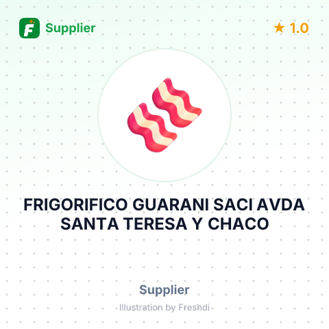 FRIGORIFICO GUARANI SACI AVDA SANTA TERESA Y CHACO – summary card, no photo uploaded yet
