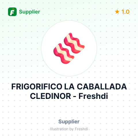FRIGORIFICO LA CABALLADA CLEDINOR – summary card, no photo uploaded yet