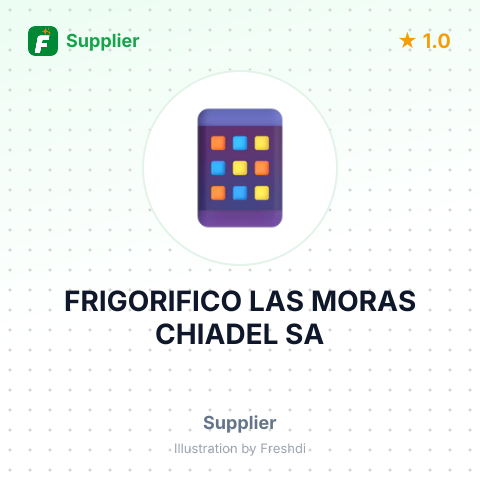 FRIGORIFICO LAS MORAS CHIADEL SA – summary card, no photo uploaded yet