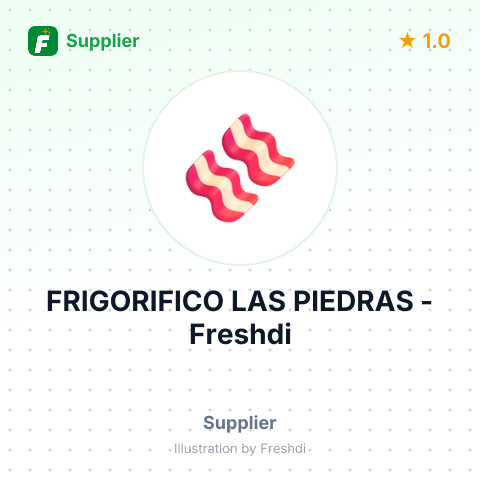 FRIGORIFICO LAS PIEDRAS – summary card, no photo uploaded yet