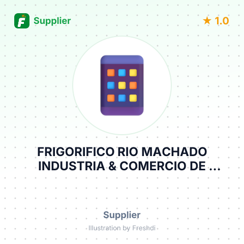 FRIGORIFICO RIO MACHADO INDUSTRIA & COMERCIO DE CARNES LTDA – summary card, no photo uploaded yet