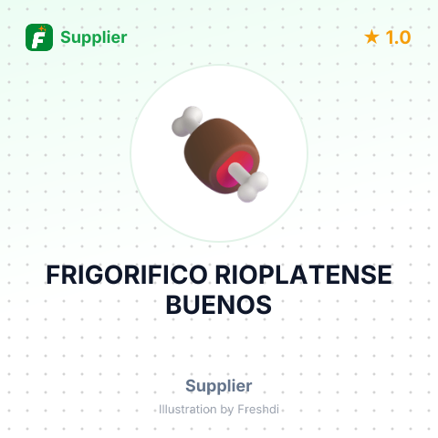 FRIGORIFICO RIOPLATENSE BUENOS – summary card, no photo uploaded yet