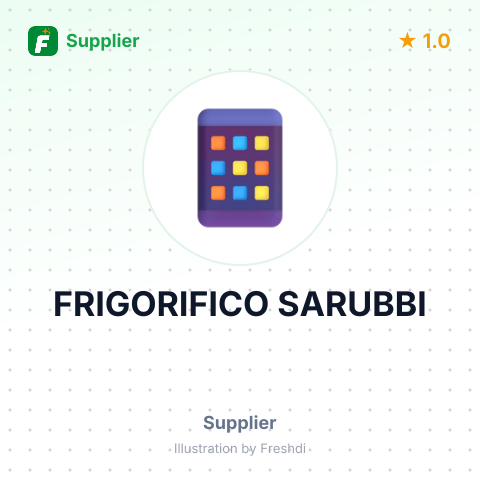 FRIGORIFICO SARUBBI – summary card, no photo uploaded yet