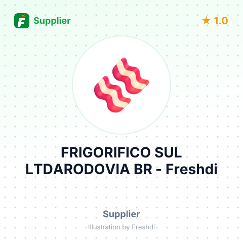 FRIGORIFICO SUL LTDARODOVIA BR – summary card, no photo uploaded yet