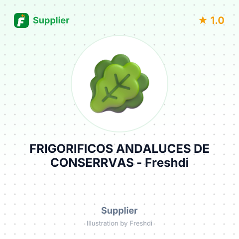 FRIGORIFICOS ANDALUCES DE CONSERRVAS – summary card, no photo uploaded yet