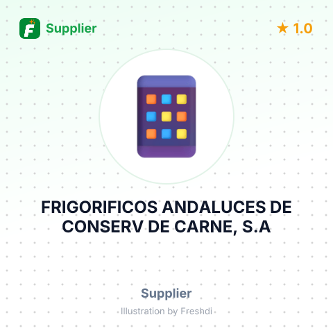 FRIGORIFICOS ANDALUCES DE CONSERV DE CARNE, S.A – summary card, no photo uploaded yet