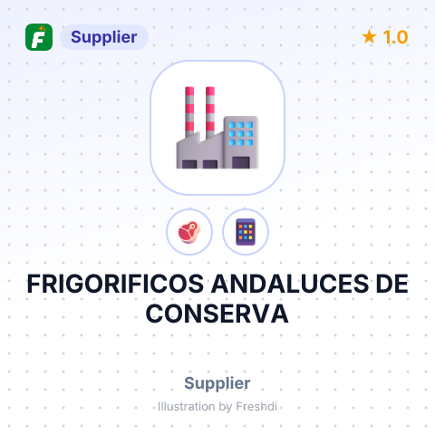 FRIGORIFICOS ANDALUCES DE CONSERVA – summary card, no photo uploaded yet