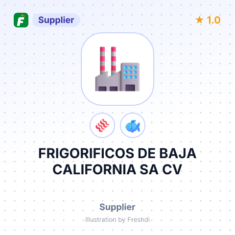 FRIGORIFICOS DE BAJA CALIFORNIA SA CV – summary card, no photo uploaded yet