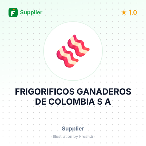 FRIGORIFICOS GANADEROS DE COLOMBIA S A – summary card, no photo uploaded yet