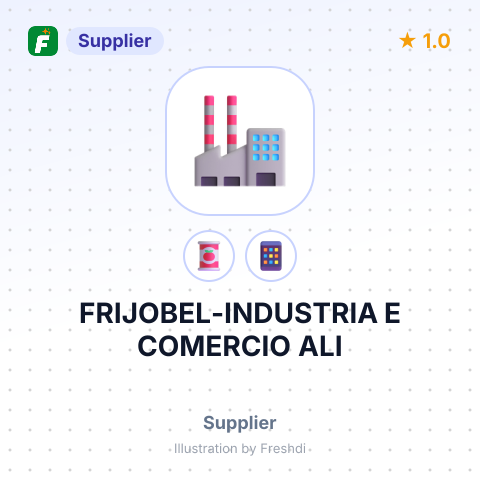 FRIJOBEL-INDUSTRIA E COMERCIO ALI – summary card, no photo uploaded yet