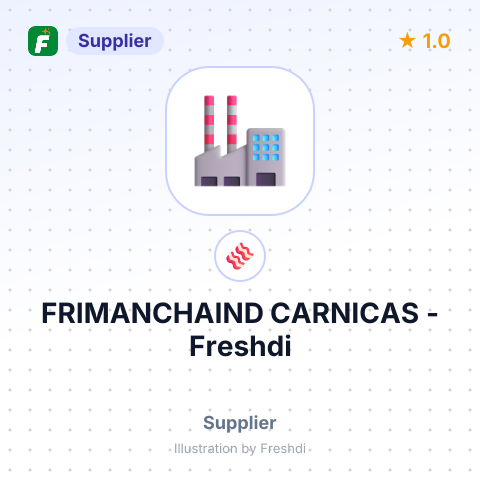FRIMANCHAIND CARNICAS – summary card, no photo uploaded yet