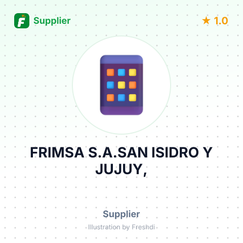 FRIMSA S.A.SAN ISIDRO Y JUJUY, – summary card, no photo uploaded yet