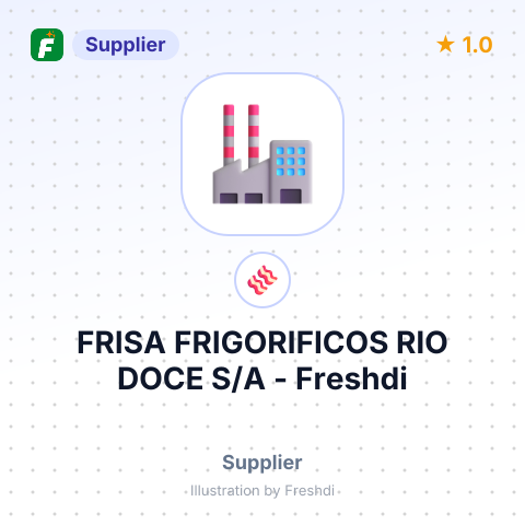 FRISA FRIGORIFICOS RIO DOCE S/A – summary card, no photo uploaded yet