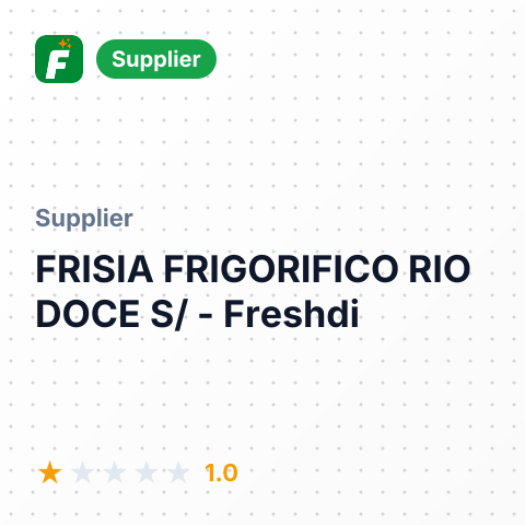 FRISIA FRIGORIFICO RIO DOCE S/ – summary card, no photo uploaded yet