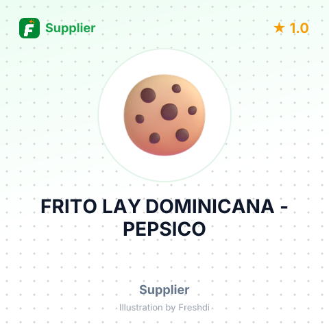 FRITO LAY DOMINICANA - PEPSICO – summary card, no photo uploaded yet