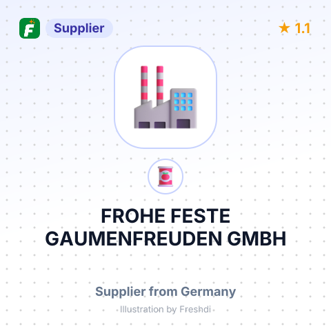 FROHE FESTE GAUMENFREUDEN GMBH – summary card, no photo uploaded yet