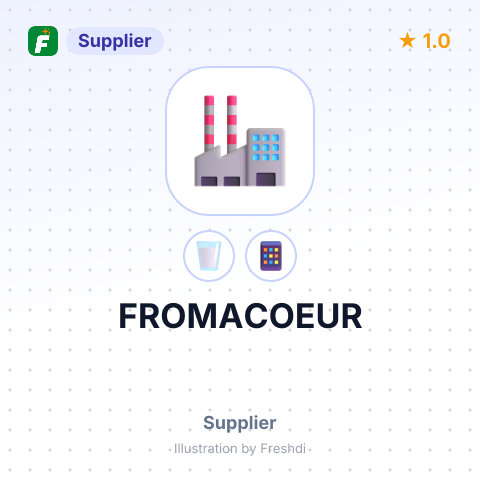 FROMACOEUR – summary card, no photo uploaded yet