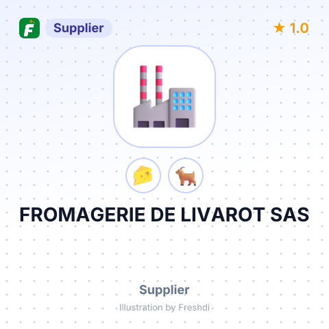FROMAGERIE DE LIVAROT SAS – summary card, no photo uploaded yet