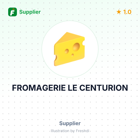 FROMAGERIE LE CENTURION – summary card, no photo uploaded yet