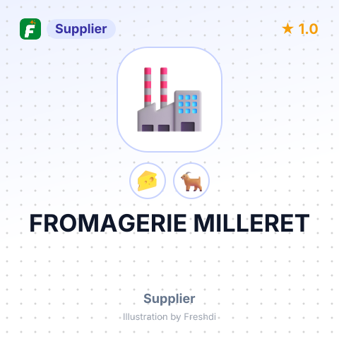 FROMAGERIE MILLERET – summary card, no photo uploaded yet