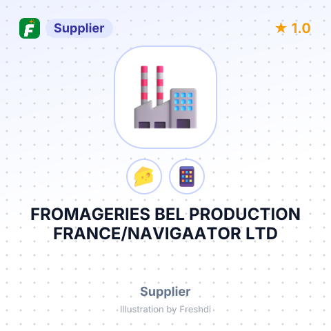 FROMAGERIES BEL PRODUCTION FRANCE/NAVIGAATOR LTD – summary card, no photo uploaded yet