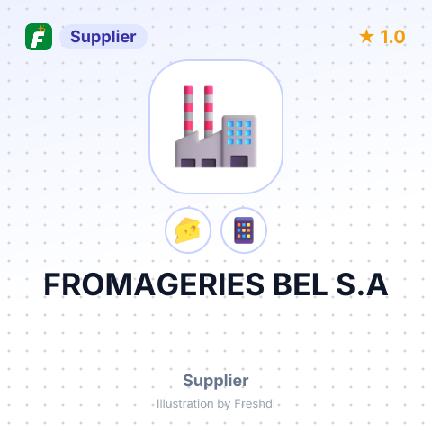 FROMAGERIES BEL S.A – summary card, no photo uploaded yet