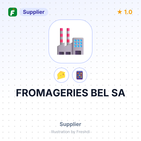 FROMAGERIES BEL SA – summary card, no photo uploaded yet
