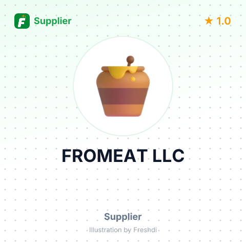 FROMEAT LLC – summary card, no photo uploaded yet