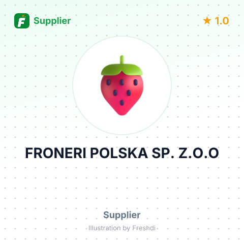 FRONERI POLSKA SP. Z.O.O – summary card, no photo uploaded yet