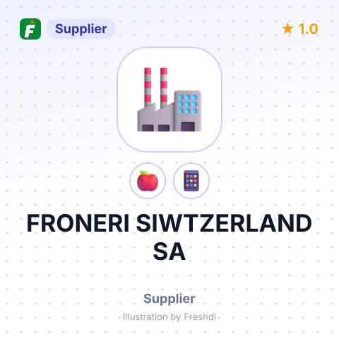 FRONERI SIWTZERLAND SA – summary card, no photo uploaded yet