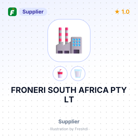 FRONERI SOUTH AFRICA PTY LT – summary card, no photo uploaded yet