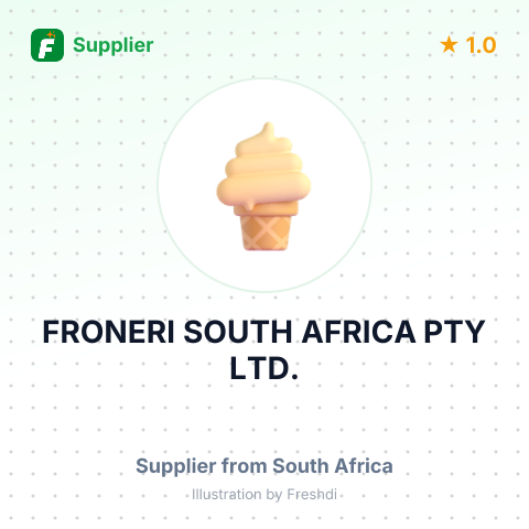 FRONERI SOUTH AFRICA PTY LTD. – summary card, no photo uploaded yet