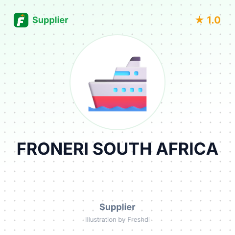 FRONERI SOUTH AFRICA – summary card, no photo uploaded yet