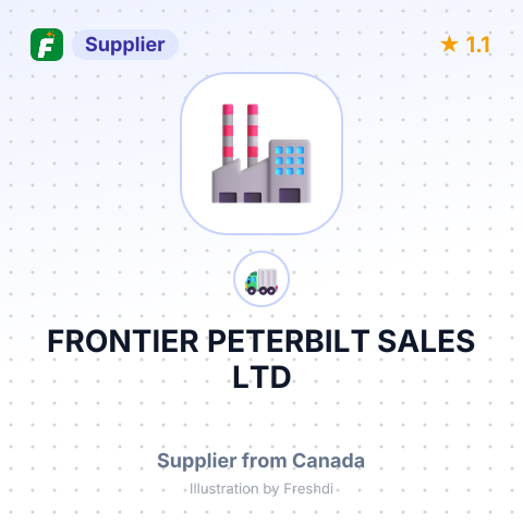 FRONTIER PETERBILT SALES LTD – summary card, no photo uploaded yet