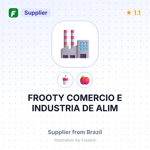 FROOTY COMERCIO E INDUSTRIA DE ALIM – summary card, no photo uploaded yet