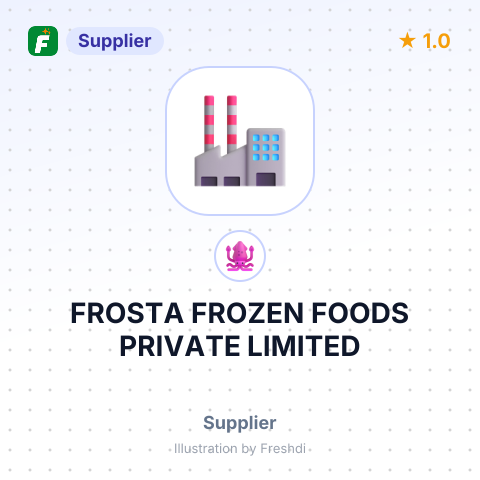 FROSTA FROZEN FOODS PRIVATE LIMITED – summary card, no photo uploaded yet