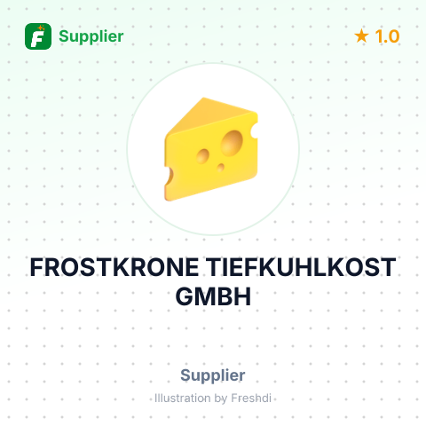 FROSTKRONE TIEFKUHLKOST GMBH – summary card, no photo uploaded yet