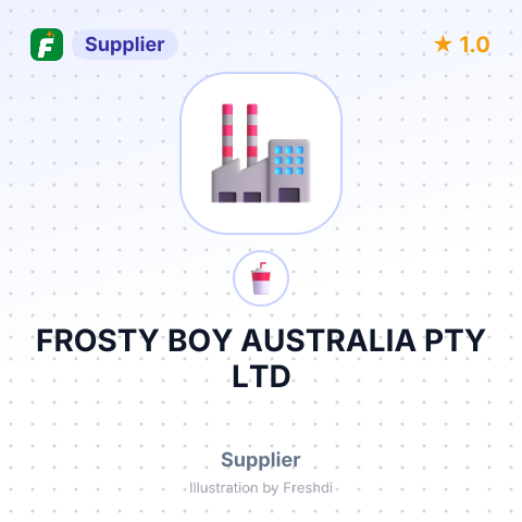 FROSTY BOY AUSTRALIA PTY LTD – summary card, no photo uploaded yet
