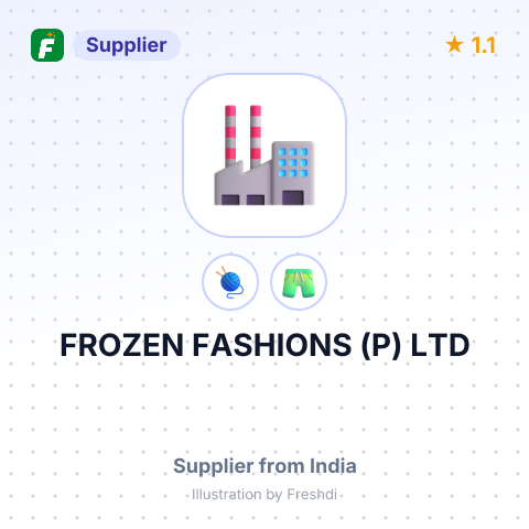 FROZEN FASHIONS (P) LTD – summary card, no photo uploaded yet