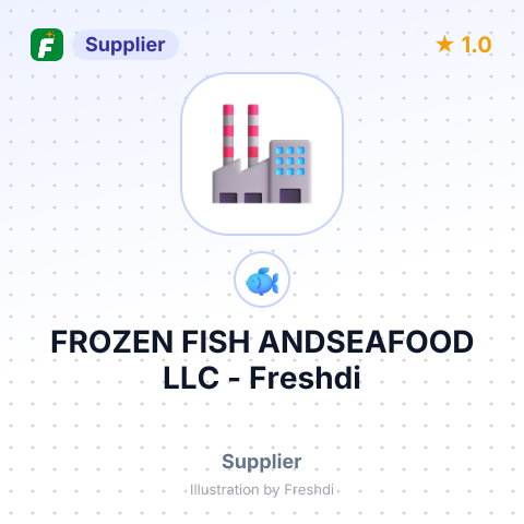 FROZEN FISH ANDSEAFOOD LLC – summary card, no photo uploaded yet