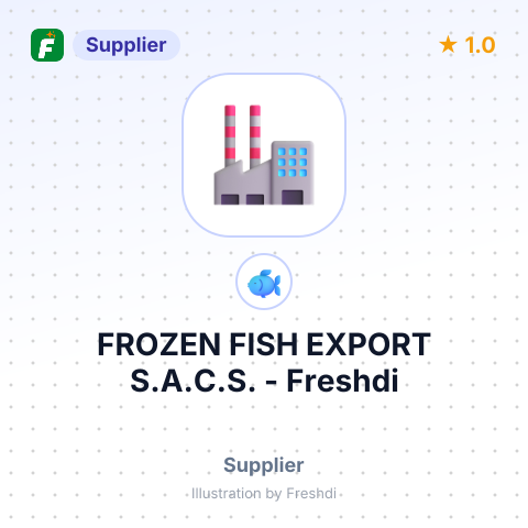 FROZEN FISH EXPORT S.A.C.S. – summary card, no photo uploaded yet