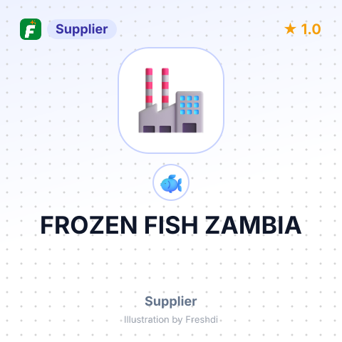 FROZEN FISH ZAMBIA – summary card, no photo uploaded yet