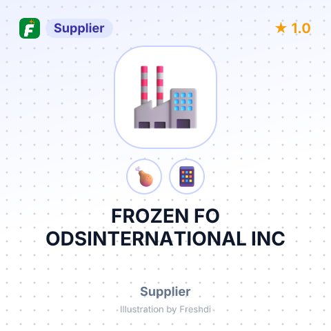 FROZEN FO ODSINTERNATIONAL INC – summary card, no photo uploaded yet