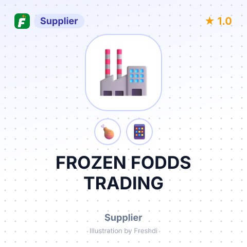 FROZEN FODDS TRADING – summary card, no photo uploaded yet
