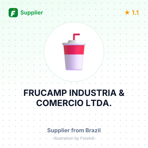 FRUCAMP INDUSTRIA & COMERCIO LTDA. – summary card, no photo uploaded yet