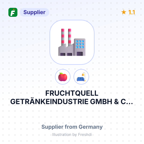 FRUCHTQUELL GETRÄNKEINDUSTRIE GMBH & CO. KG DODOW – summary card, no photo uploaded yet